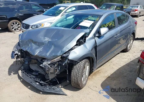 2019 Hyundai Elantra Value Edition из США, поврежденный, VIN KMHD84LF5KU784569